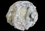 Bargain, 4.1" Crystal Filled Dugway Geode (Polished Half) - #67477-1